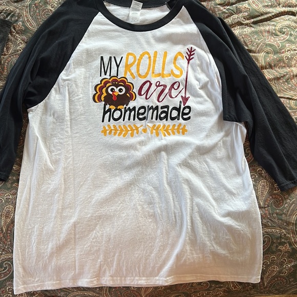 Custom made Tshirt. Mid arm sleeve. XL - Picture 3 of 4